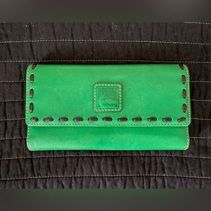 Dooney and Bourke Florentine Wallet Kelly Green